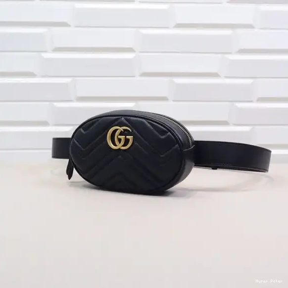 Hyper Peter Matelassé GG Gucci Bag Leather Belt Marmont 0518